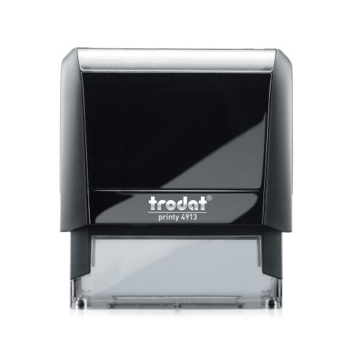 Печат Trodat Printy 4913, правоъгълен, 58х22 мм, син тампон