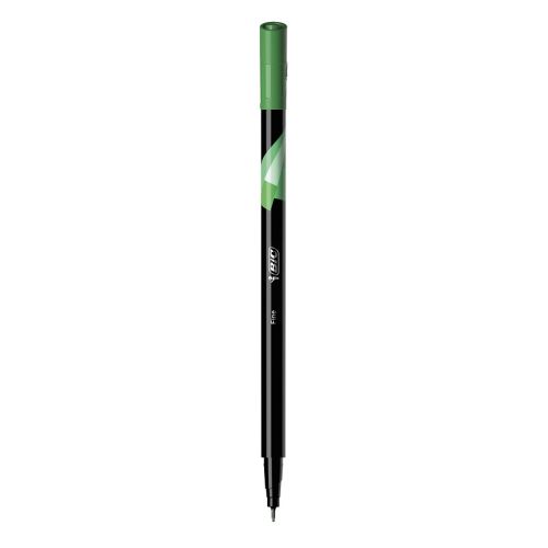 Тънкописец BiC Intensity Fine, метален връх 0.4 мм, зелен