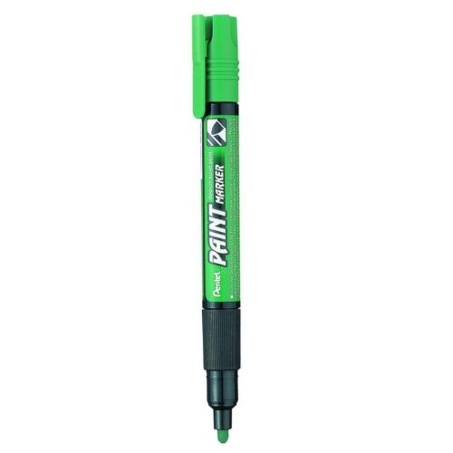 Paint маркер Pentel MMP20, объл връх 4 мм, зелен