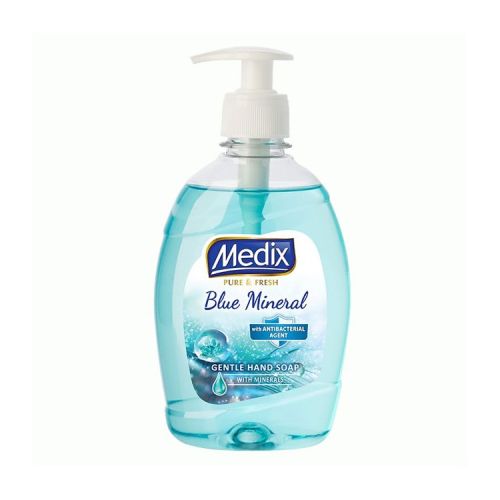 Течен сапун Medix Pure&Fresh Blue Mineral , аромат на море, с помпа, 400 мл