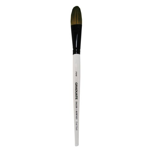 Четка за рисуване DALER-ROWNEY Graduate Pony/Synthetic Oval Wash ¾", овална, естествен и изк. косъм