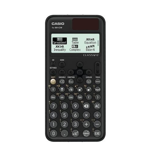 Научен калкулатор CASIO Classwiz fx-991CW, 10+2 dgt, 552 функции, 162х77х10.7 мм, черен