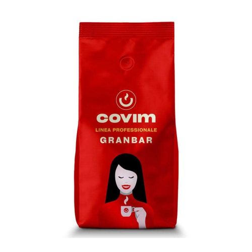 Кафе Covim Granbar 15 % Арабика, 85 % Робуста,на зърна, пакет 1 кг