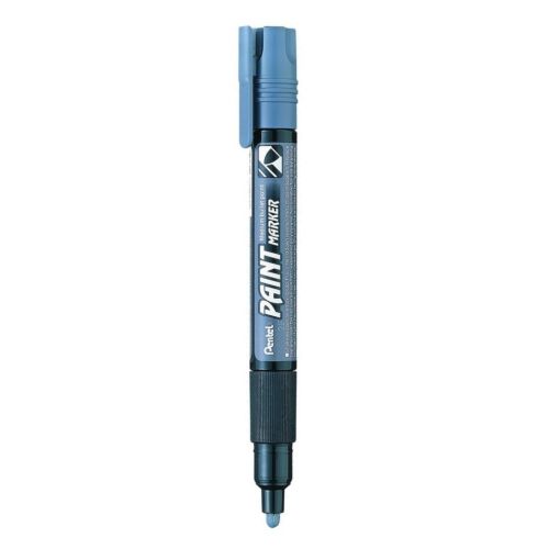 Paint маркер Pentel MMP20, объл връх 4 мм, сив
