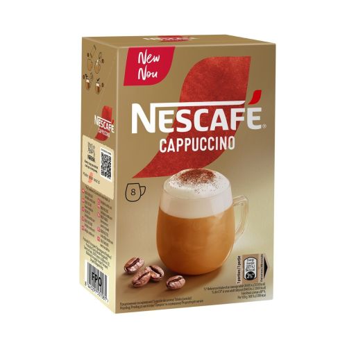 Кафе Nescafe Cappuccino Classic, разтворимо, стик, кутия 8 бр. х 13.5 г