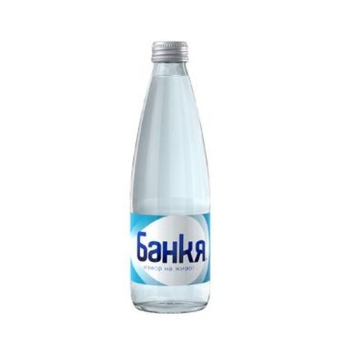 Минерална вода Банкя, стъклена бутилка, 330 мл