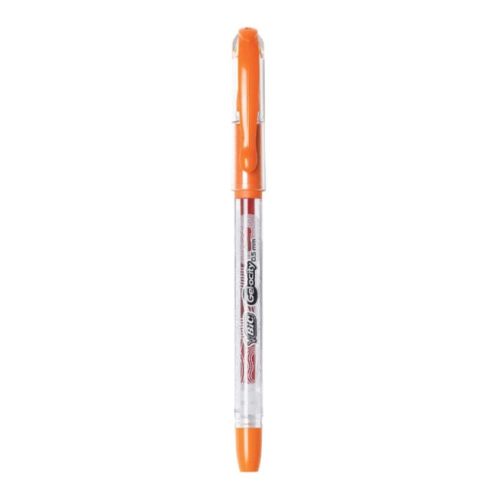 Гелова химикалка BiC Gel-ocity Stic FUN, 0.5 мм, оранжева