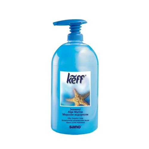 Течен сапун Sano Keff soapless, с екстракт от морски водорасли, с помпа, 500 мл