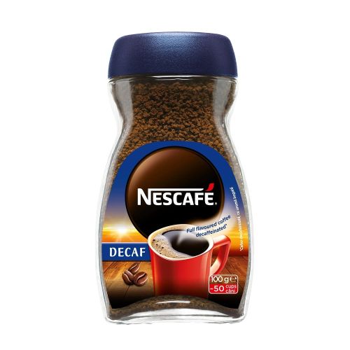 Кафе Nescafe CLASSIC DECAF, разтворимо, безкофеиново, буркан, 95 г