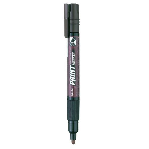 Paint маркер Pentel MMP20, объл връх 4 мм, кафяв