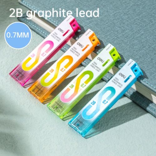 Графити Deli Scribe E7004, 0.7 мм, 2B, 20 бр.