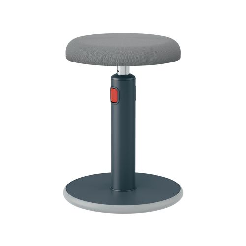Ергономична табуретка Leitz Ergo Cosy Active Sit-Stand, сива
