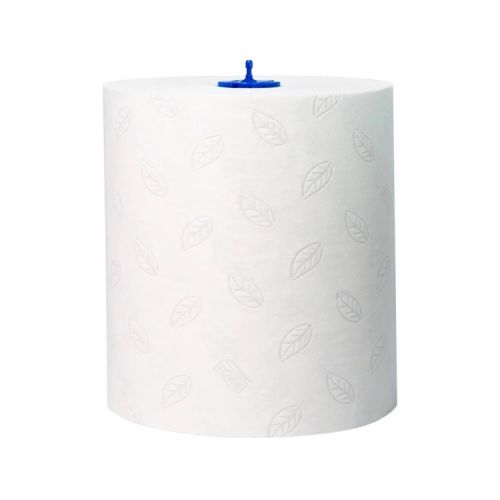 Хартиени кърпи за ръце на ролка Tork Matic Soft Grey Leaf, H1, 2 пласта, 150 м