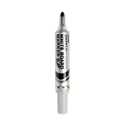 Маркер за бяла дъска Pentel Maxiflo, объл връх 6 мм, черен