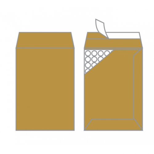 Air Bag плик с въздушни мехури G17, 250х345 мм, самозалепващ, кафяв — Joya.bg 1