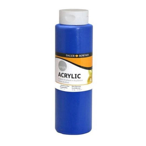Акрилна боя DALER-ROWNEY Simply, 750 мл, морскосиньо — Joya.bg