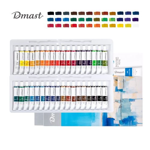 Акварелни бои Deli Dmast EC310-36, в тубички 12 мл, 36 цвята — Joya.bg 1