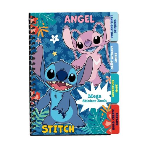 Албум със стикери Diakakis LILO &amp; STITCH, 203х132 мм, 56 стр. — Joya.bg 1