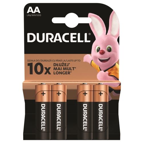 Алкална батерия Duracell AA, LR6, 1.5 V, блистер 4 бр. — Joya.bg 1