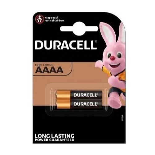 Алкална батерия Duracell AAAA, LR61, 1.5 V, блистер 2 бр. — Joya.bg