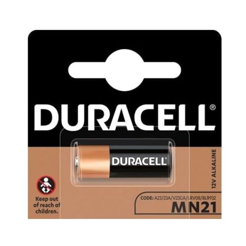 Алкална батерия Duracell MN21, Security A23/K23A/LRV08, 12 V, блистер 1 бр. — Joya.bg