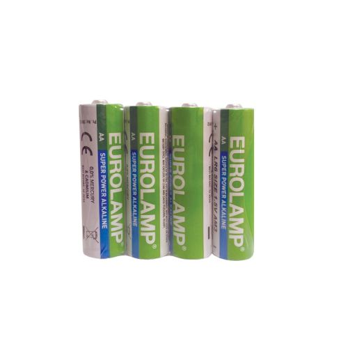 Алкална батерия Eurolamp AAA, LR03, 1.5 V, опаковка 4 бр. — Joya.bg