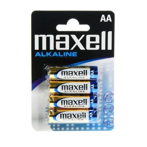 Алкална батерия Maxell AA, LR6, 1.5 V, блистер 4 бр. — Joya.bg 1