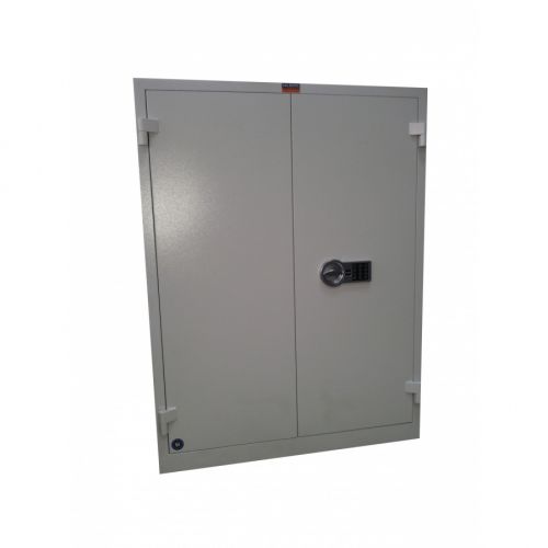 Архивен огнеупорен шкаф Brand Mauer 1220 EL, 1220x600x520 мм, 2 рафта, електронна сейфова брава — Joya.bg