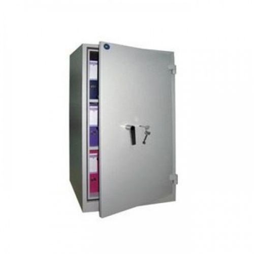 Архивен огнеупорен шкаф Brand Mauer 1260 KL,1220x600x520 мм, 2 рафта, механична сейфова брава  — Joya.bg 1