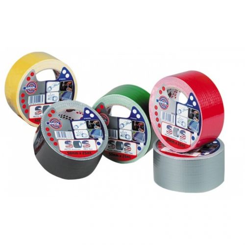 Армирана лента EUROCELL Duct, 50 мм х 50 м, TPL 201, LDPE подложка, ламинирана с плат, черна — Joya.bg