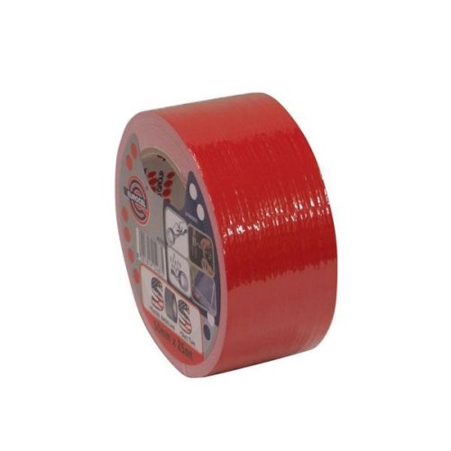 Армирана лента EUROCELL Duct, 50 мм х 50 м, TPL 201, LDPE подложка, ламинирана с плат, червена — Joya.bg