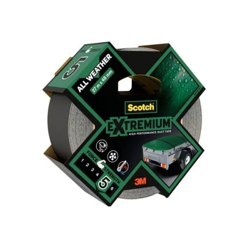 Армирана лента Scotch Extremium ALL WEATHER Duct, 48 мм x 27 м, 228 mic, от -29 С до +93 С — Joya.bg 1