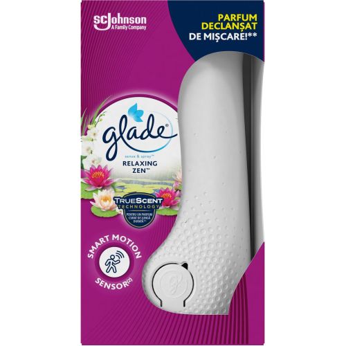 Ароматизатор с автоматичен сензор Glade Sense&amp;Spray, Relazing Zen, 18 мл 2
