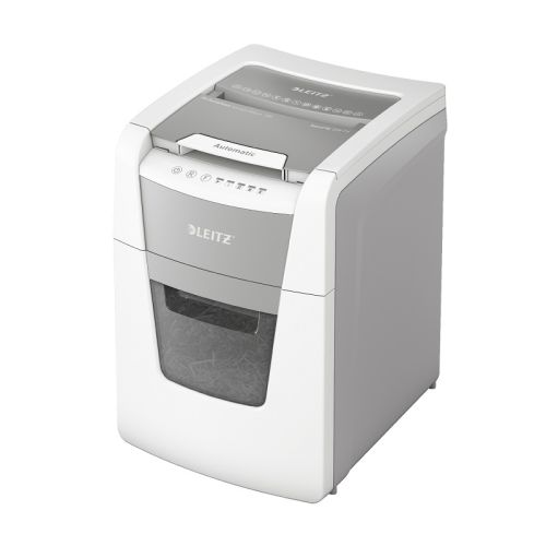Автоматичен шредер за хартия LEITZ IQ Autofeed Small Office 100P4, (P-4), Cross Cut, 34 л, 1-5 потр. — Joya.bg 1