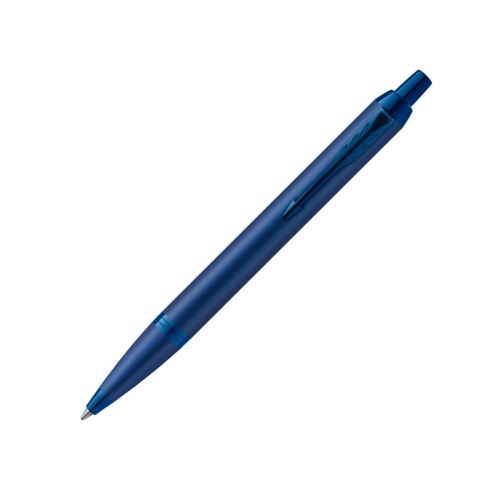 Автоматична химикалка PARKER IM Prof Monochrome Blue, метално тяло и клип, синя 1