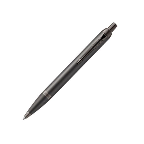 Автоматична химикалка PARKER IM Prof Monochrome Bronze, метално тяло и клип, синя 1