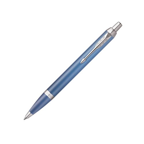 Автоматична химикалка PARKER Royal IM Rituals Blue CT, стоманено тяло, хромиран клип, синя 1