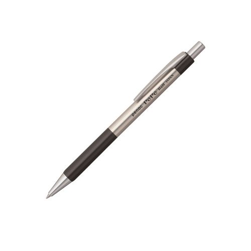 Автоматична химикалка Penac PEPE, метално тяло, с черен грип, 0.7 мм, синя — Joya.bg 1