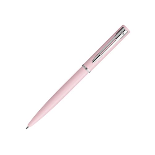 Автоматична химикалка Waterman Graduate Allure Light Pink, стоманено тяло, хромиран клип, синя 1