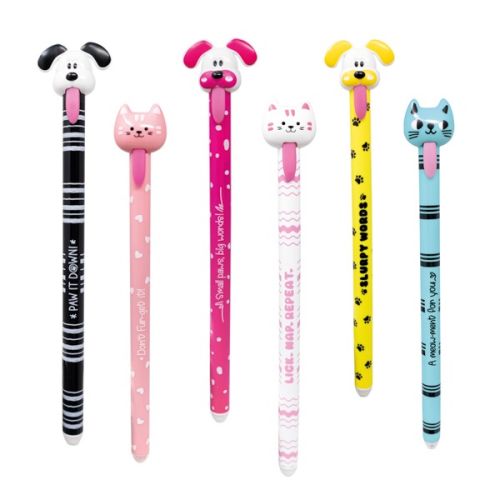 Автоматични гелови химикалки MITAMA Good Vives Pully Pen, 0.7 мм, сини, опаковка 2 бр. 1