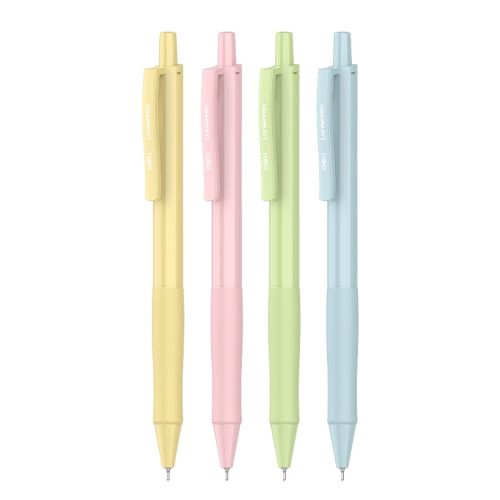 Автоматични химикалки Deli LonGreen EQ42E-BL, с грип, иглен връх 0.7 мм, сини, 4 бр. — Joya.bg 1