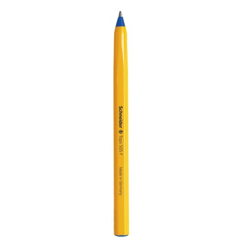 Химикалка Schneider Tops 505 F, 0.8 мм, синя