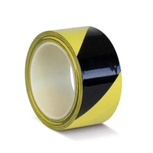 Сигнална лента Scotch® 4705, самозалепваща, 50 мм x 33 м, жълто-черна