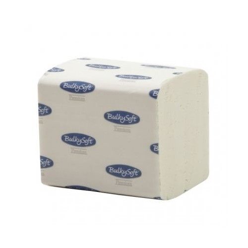 Тоалетна хартия Bulky Soft Premium 67594 на пачки, 2 пласта, 19х11 см, 250 къса