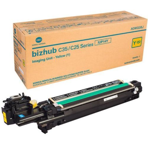Барабан KONICA MINOLTA Yellow IUP14Y за Bizhub C35/35P/C25, 30000 к.