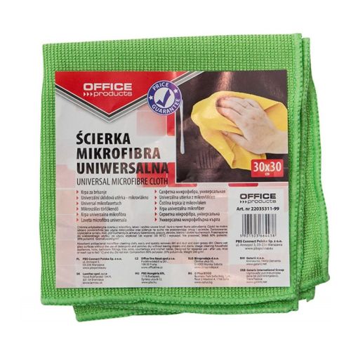 Микрофибърна кърпа OFFICE PRODUCTS, 240 г/кв.м, 30х30 см