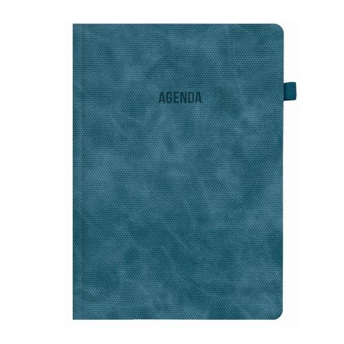 Бележник LASTVA Helsinki, B5, 112 л, линиран шамоа офсет 80 гр, термо PU корици, син — Joya.bg 1