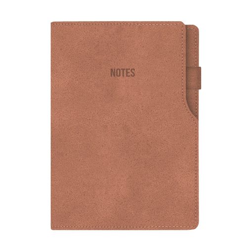 Бележник LASTVA Nomad, A5, 104 л., линиран шамоа офсет 80 г, термо PU корица, бежов — Joya.bg 1