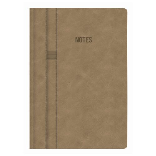 Бележник LASTVA Soho, A5, 96 л., линиран офсет 80 гр, термо PU корици, кафяв — Joya.bg 1