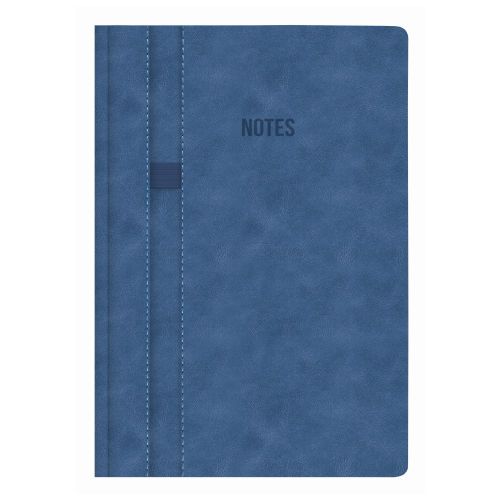 Бележник LASTVA Soho, A5, 96 л., линиран офсет 80 гр, термо PU корици, син — Joya.bg 1